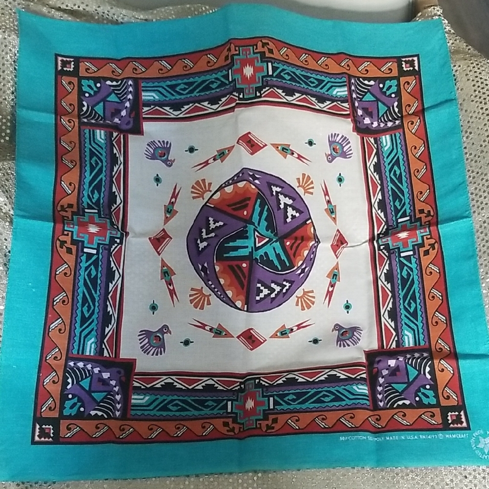 Wamcraft Colorful Geometric Scarf Bandana
